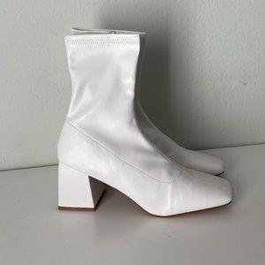 Flare Have You Been Faux Leather Boots